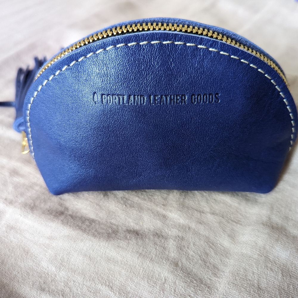 New Portland Leather Goods Taco Pouch Violet